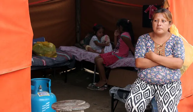 Familias albergues El Niño