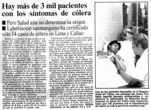 LA EPIDEMIA DEL CÓLERA