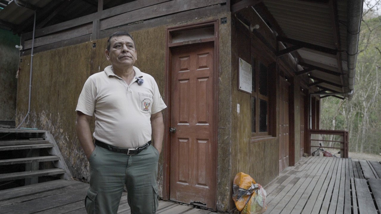 Augusto Gonzaga guardaparque de Tumbes, Foto Ricardo Mendoza