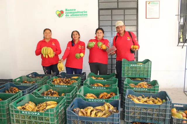 El Banco Comunitario de Alimentos de Pachacámac empezó a funcionar en diciembre de 2025 para aprovechar los excedentes que las ollas no alcanzaban a distribuir antes de que se malograran.