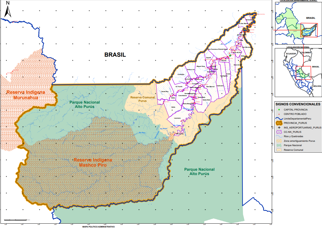 MAPA - PURÚS