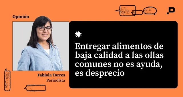 Comida con olor a corrupción
