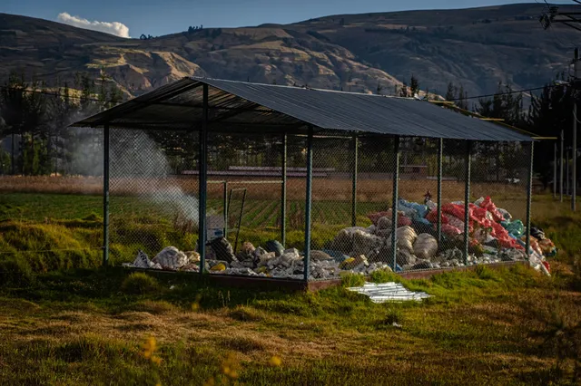 Centro de acopio de envases vacíos de pesticidas de Campo Limpio en Apata, Jauja. Es el único que la organización registra actualmente en toda la región Junín.
