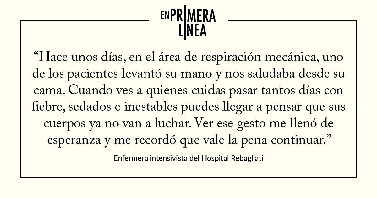 Enfermera intensivista del Hospital Rebagliati