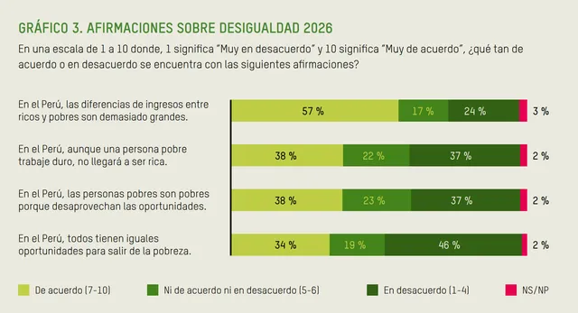 GRÁFICO AFIRMACIONES SOBRE DESIGUALDAD