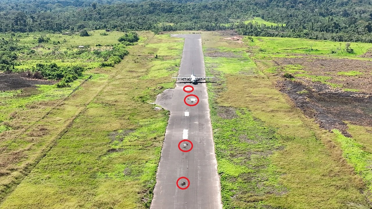 AERÓDROMO EN PURÚS - HUECOS