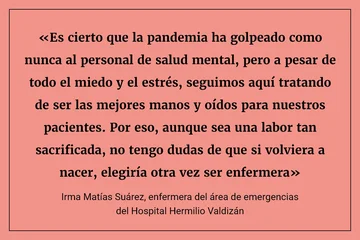 Irma Matías Suárez, enfermera del área de emergenciasdel Hospital Hermilio Valdizán 2x3.jpg