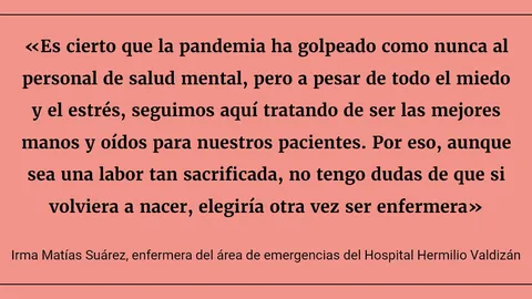 Irma Matías Suárez, enfermera del área de emergenciasdel Hospital Hermilio Valdizán.jpg