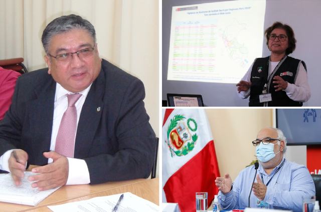 Luis Suárez-Carlos Castillo-Gladys Ramírez_Vacunagate
