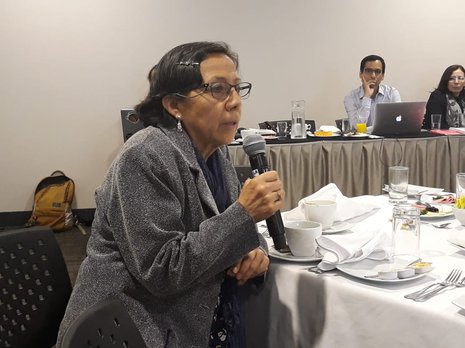 Marlene Castillo, ingeniera agrónoma y activista por los derechos de los pueblos indígenas.