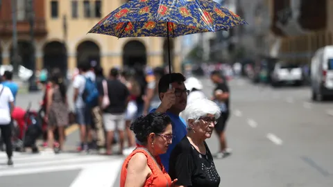 Ola de calor - Agencia Andina de Noticias