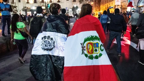 Protesta Perú