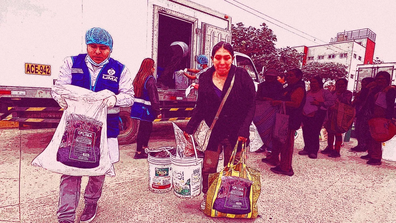 Reparto Sangre de Pollo Municipalidad De Lima Ollas Comunes
