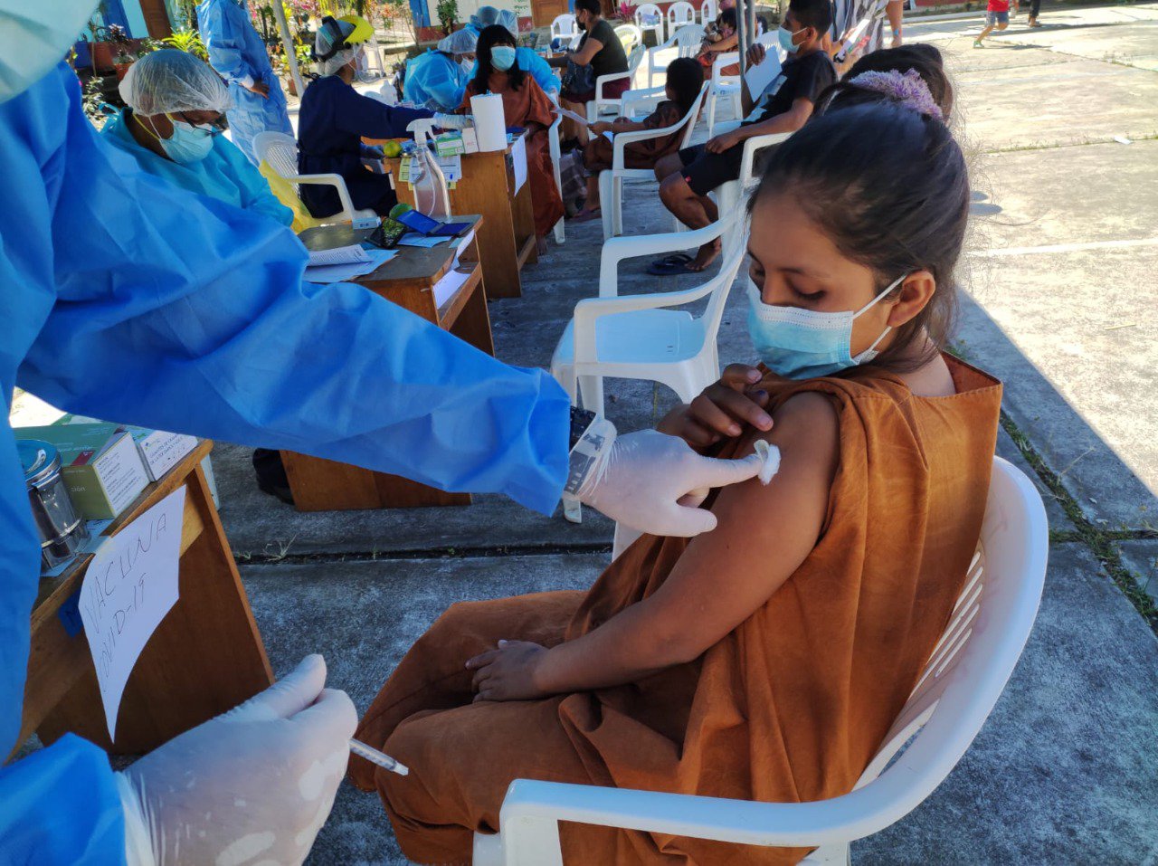 Vacunación pueblos indígenas