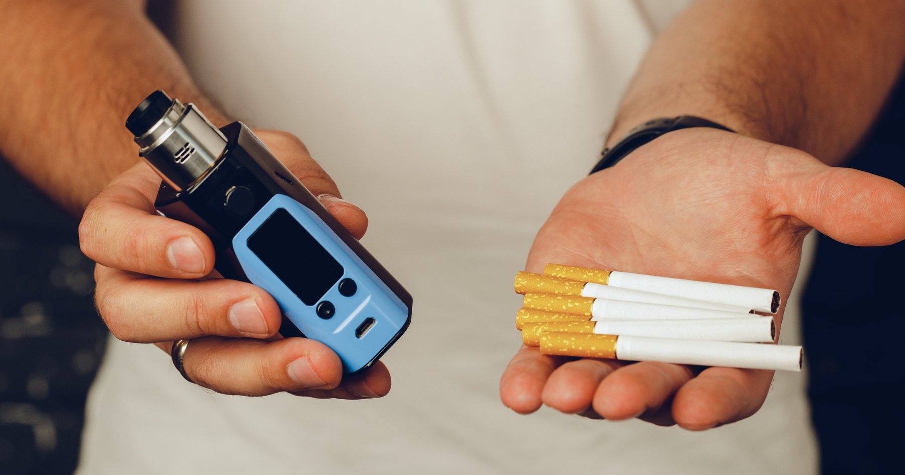 El cigarrillo electrónico es un 95% menos dañino que el de tabaco