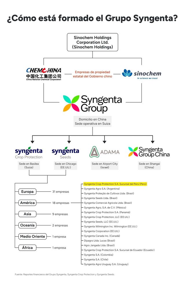 como esta formado syngenta