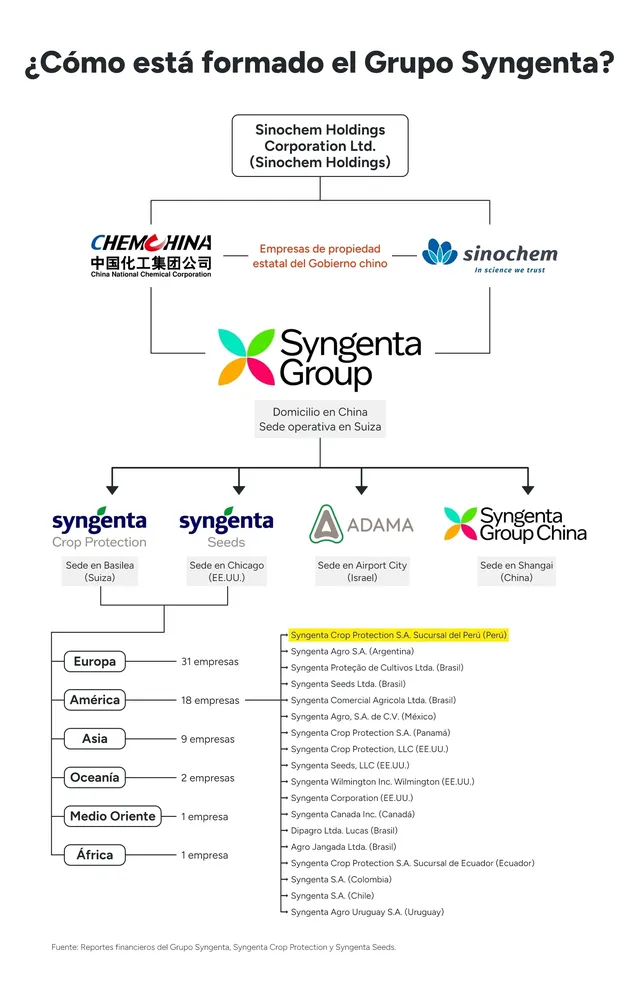 como esta formado syngenta
