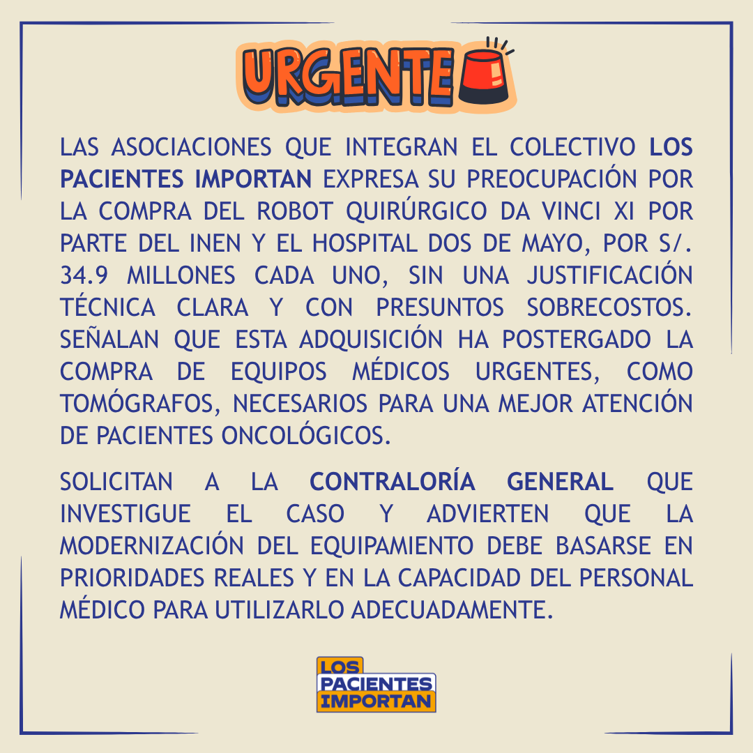 comunicado los pacientes importan