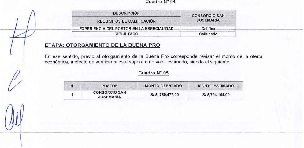 sangre de pollo refrigerada adjudicada
