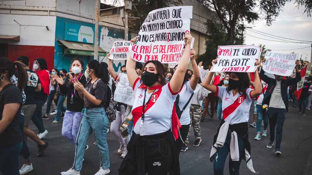 Marcha Nacional, mujeres